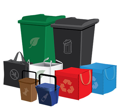 Image of kerbside bins